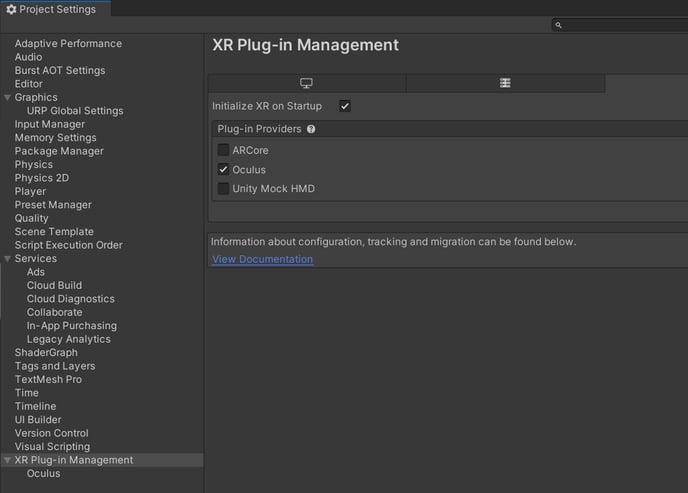 XR_plug_in_Management